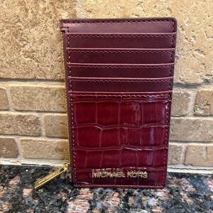 MICHAEL Michael Kors Jet Set Travel MD TZ Card Case